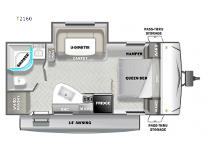 EVO T2160 Floorplan Image