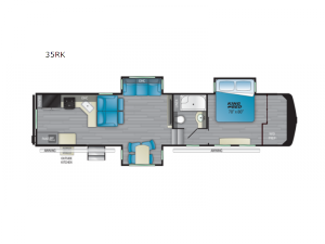 Bighorn Traveler 35RK Floorplan Image