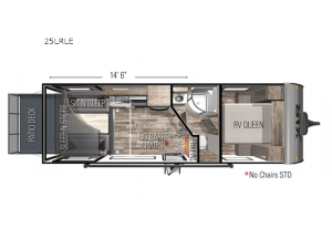 XLR Micro Boost 25LRLE Floorplan Image