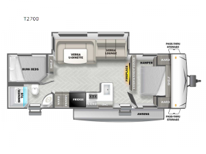 EVO T2700 Floorplan Image
