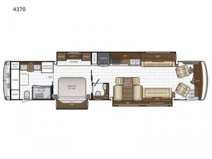 Dutch Star 4370 Floorplan Image
