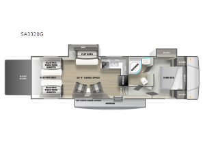 Stealth SA3320G Floorplan Image