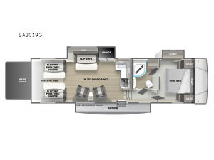 Stealth SA3019G Floorplan Image