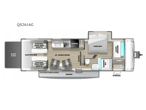 Stealth QS2616G Floorplan Image