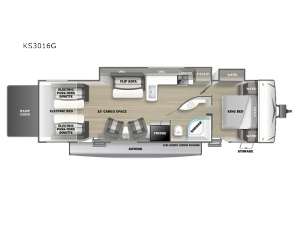 Stealth KS3016G Floorplan Image