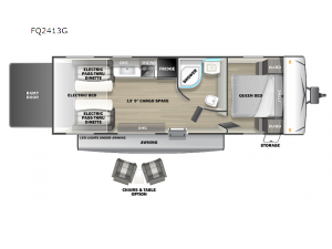 Stealth FQ2413G Floorplan Image