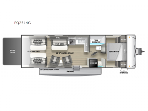 Stealth FQ2514G Floorplan Image