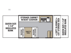 V-Trec V1 Floorplan Image