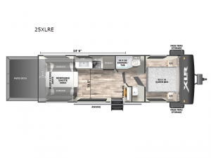 XLR Micro Boost 25XLRE Floorplan Image