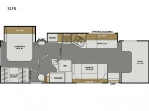 Freelander 31FS Floorplan Image