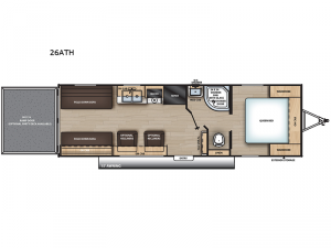 Aurora 26ATH Floorplan Image