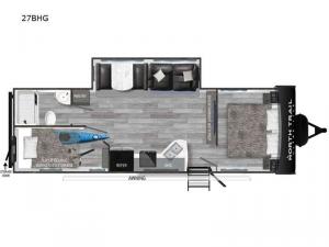 North Trail 27BHG Floorplan Image