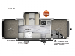 Flagstaff SE 23SCSE Floorplan Image