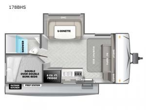 EVO Select 178BHS Floorplan Image