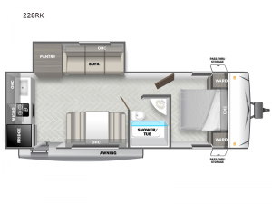 EVO Select 228RK Floorplan Image