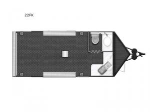 Nomad 22FK Floorplan Image