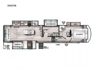 Sierra 3660MB Floorplan Image