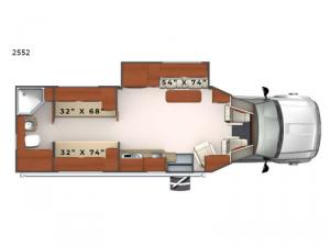 Phoenix Cruiser 2552 Floorplan Image