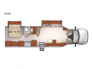 Phoenix Cruiser 2910D Floorplan Image