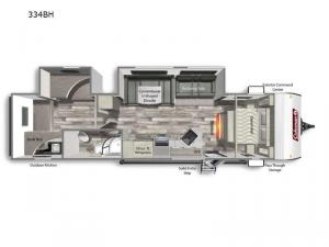 Coleman Lantern Series 334BH Floorplan Image