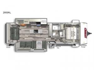 Coleman Light 2955RL Floorplan Image