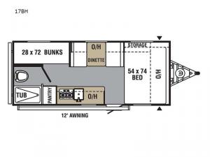 Viking 17BH Floorplan Image
