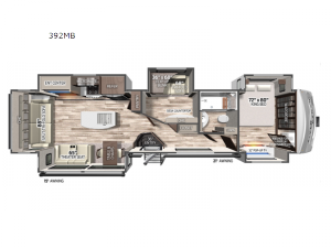 River Ranch 392MB Floorplan Image