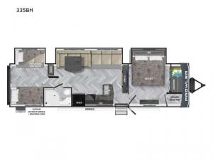 Prowler 335BH Floorplan Image