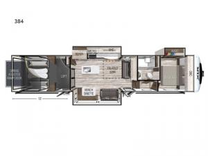 XLR Nitro 384 Floorplan Image