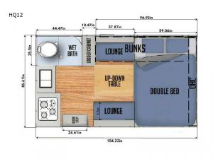 HQ Series HQ12 Floorplan Image