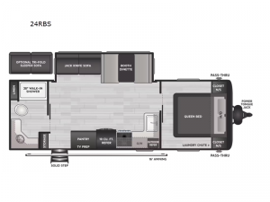 Hideout 24RBS Floorplan Image
