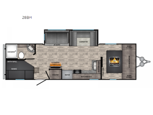 Volante 28BH Floorplan Image
