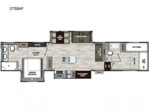 Chaparral 375BAF Floorplan Image