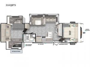 Wildwood 31KQBTS Floorplan Image