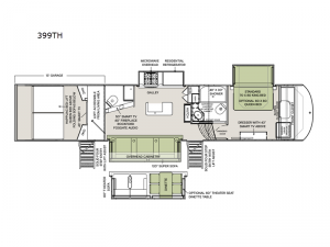 Ambition 399TH Floorplan Image