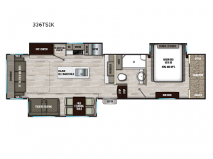 Chaparral 336TSIK Floorplan Image