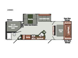 Envision Limited Edition 28BBS Floorplan Image