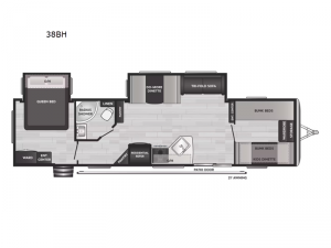 Springdale 38BH Floorplan Image