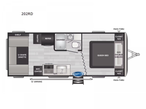 Springdale 202RD Floorplan Image