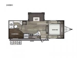 Intrepid 240BHi Floorplan Image
