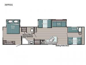 Kingsport 36FRSG Floorplan Image