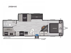 Springdale 295BHWE Floorplan Image
