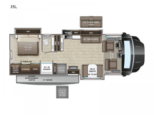 Accolade XT 35L Floorplan Image