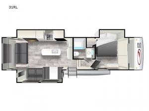 Cardinal RED 31RL Floorplan Image