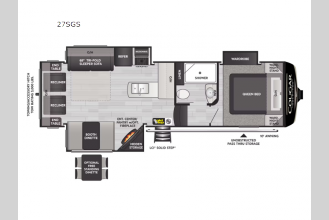 New 2023 Keystone RV Cougar Half-Ton 27SGS Photo