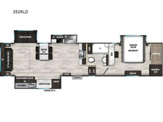 Brookstone 352RLD Floorplan