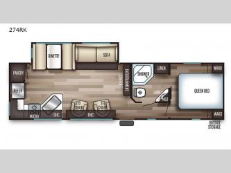 Cherokee 274RK Floorplan