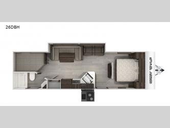 Cherokee Grey Wolf 26DBH Floorplan