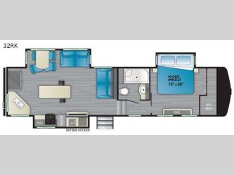 ElkRidge 32RK Floorplan