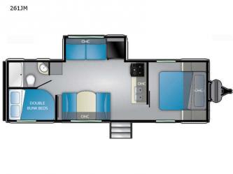 Trail Runner 261JM Floorplan